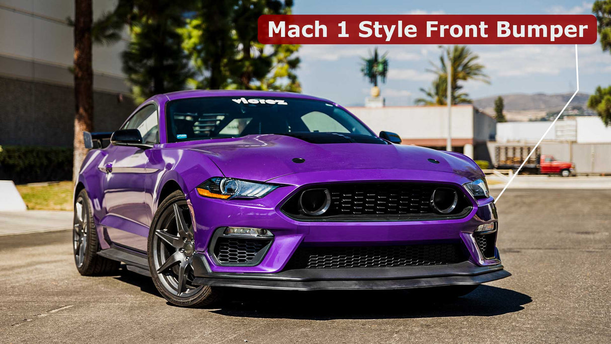 2018-2023 Ford Mustang Mach 1 Style Front Bumper - Vicrez
