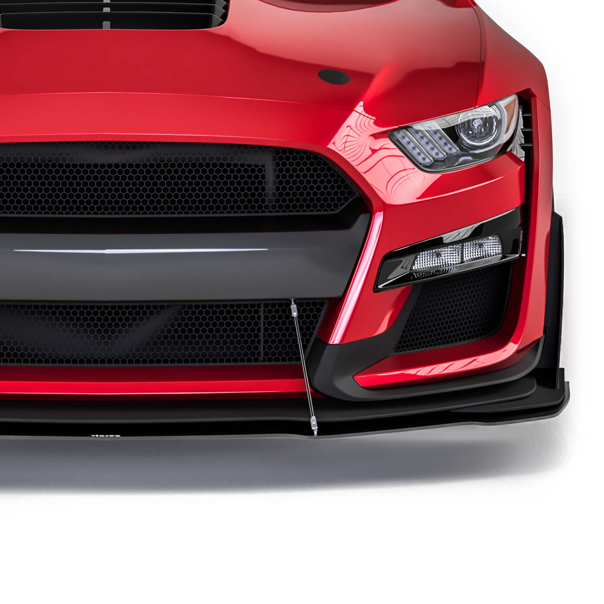 2018-2023 Ford Mustang GT500 Style Front Bumper Splitter - Vicrez