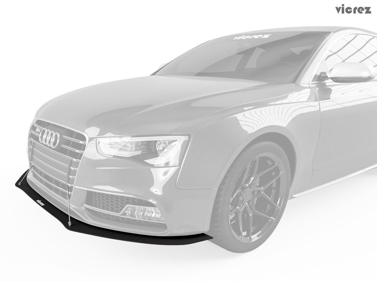 2013-2016 Audi A5/S5 VZ3 Style Front Bumper Splitter - Vicrez