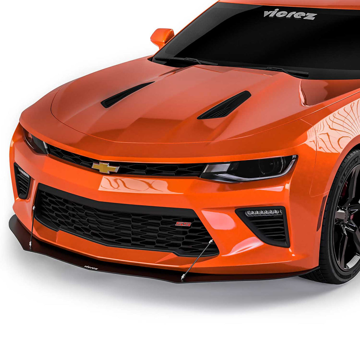 2016-2024 Chevrolet Camaro ZL1 Style Front Bumper Splitter - Vicrez