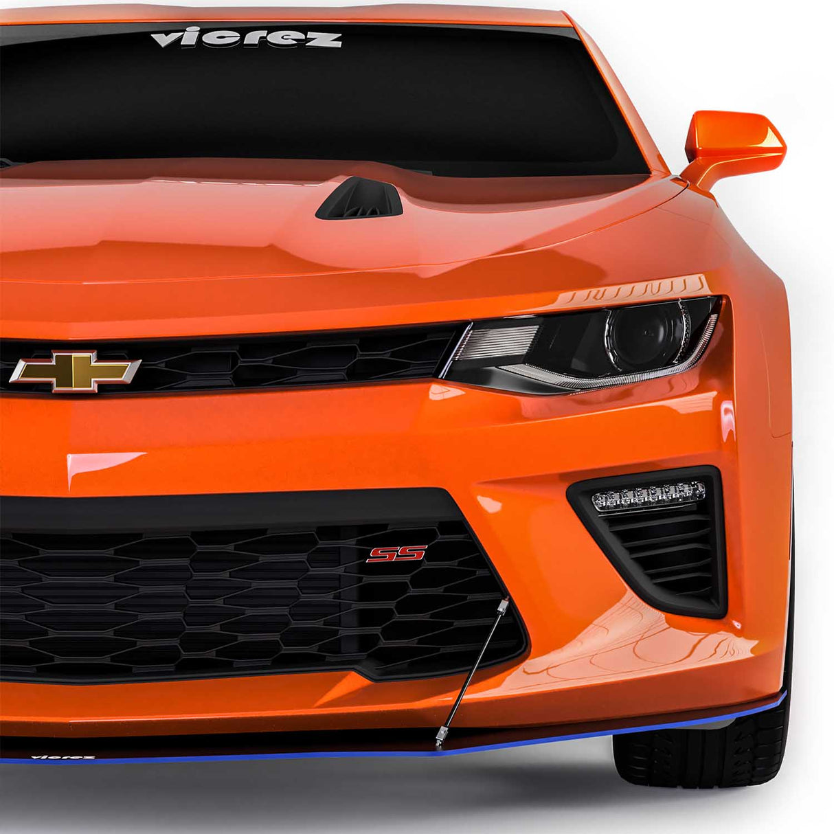 2016-2024 Chevrolet Camaro ZL1 Style Front Bumper Splitter - Vicrez