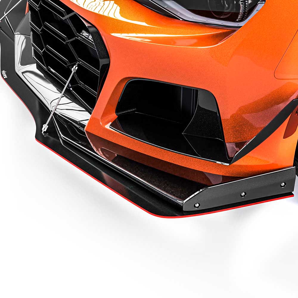 2016-2024 Chevrolet Camaro ZL1 Style Front Bumper Splitter - Vicrez