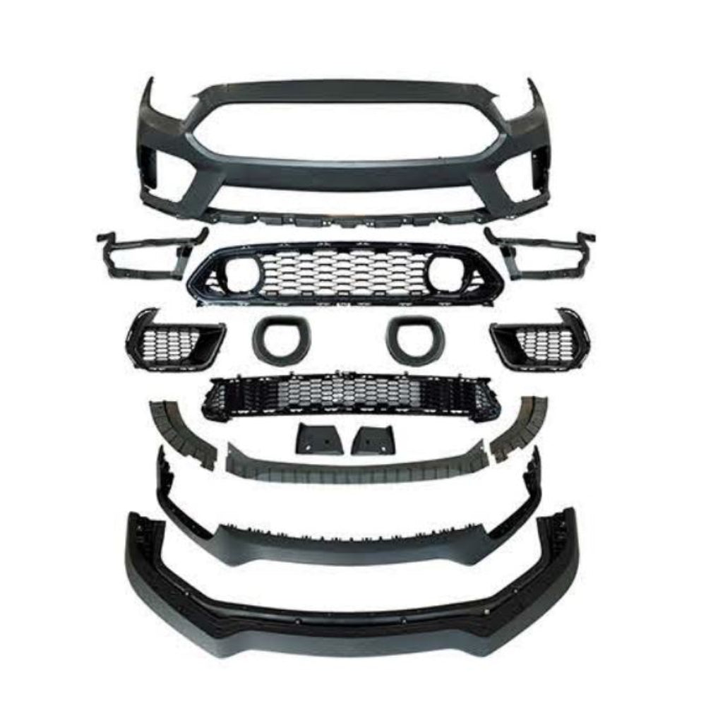 2015-2017 Ford Mustang Mach 1 Front Bumper with Grille LED Light - Vicrez