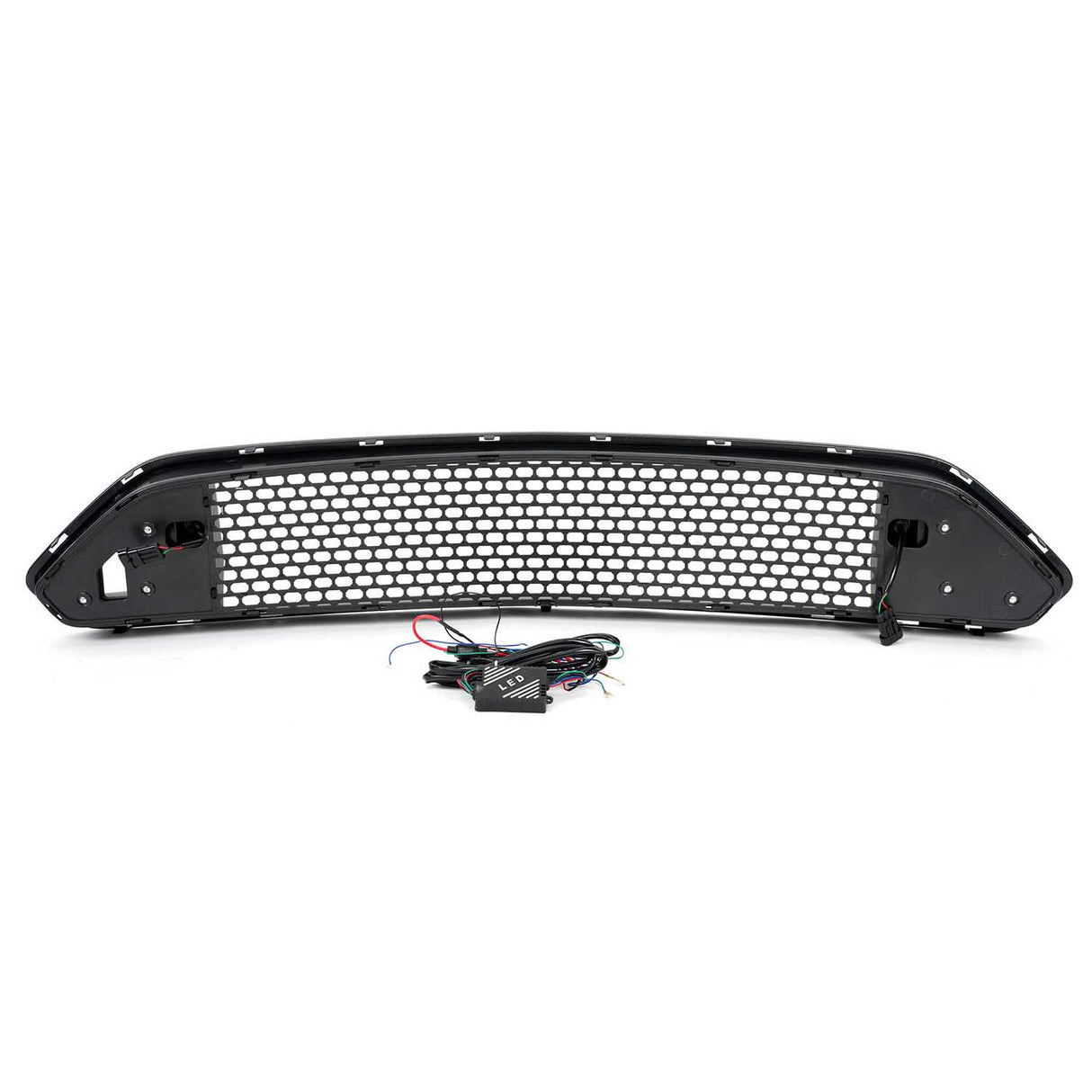 2015-2017 Ford Mustang Front Top Grille W/ LED Lights - Vicrez