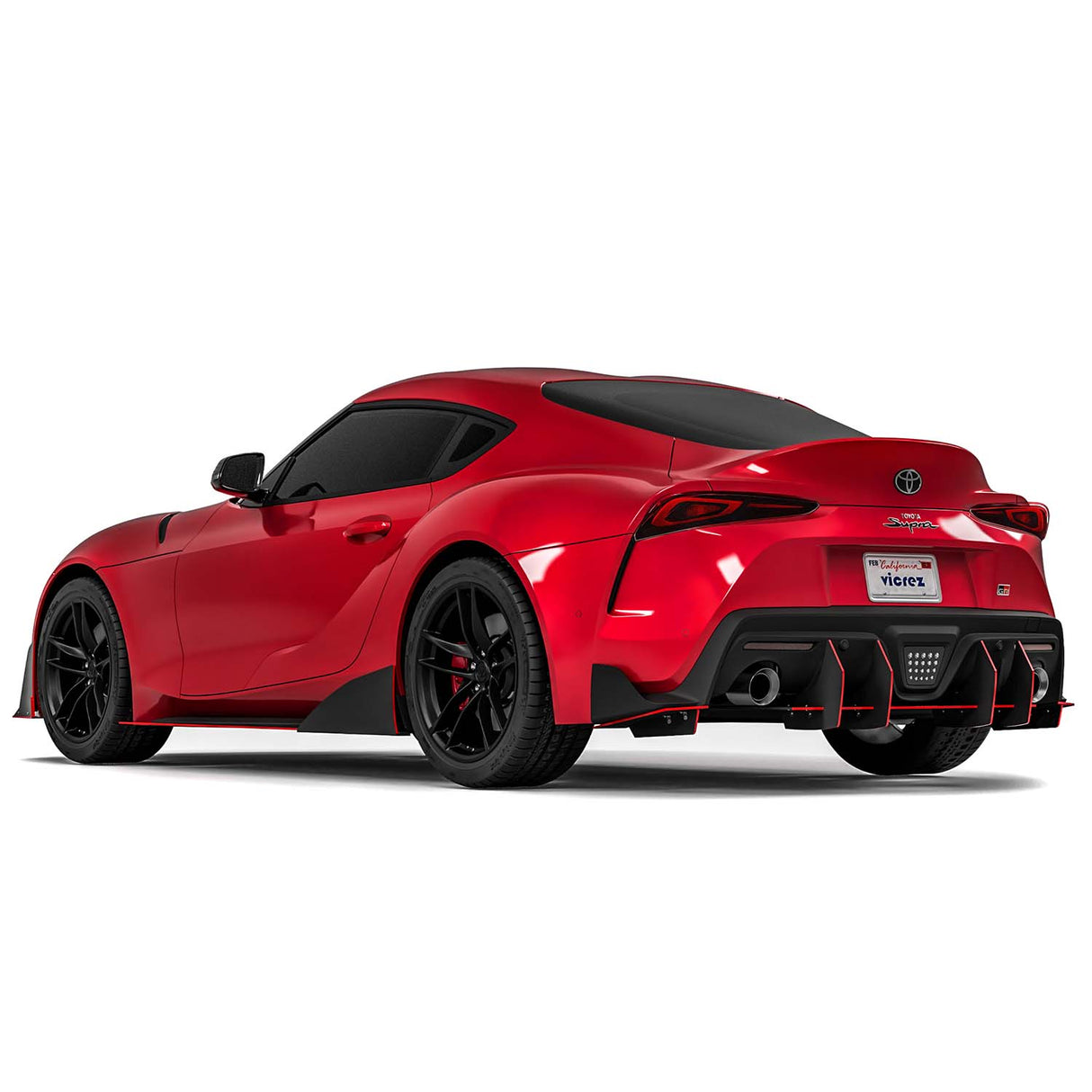 2020-2026 Toyota Supra VZ3 Style Side Splitter - Vicrez