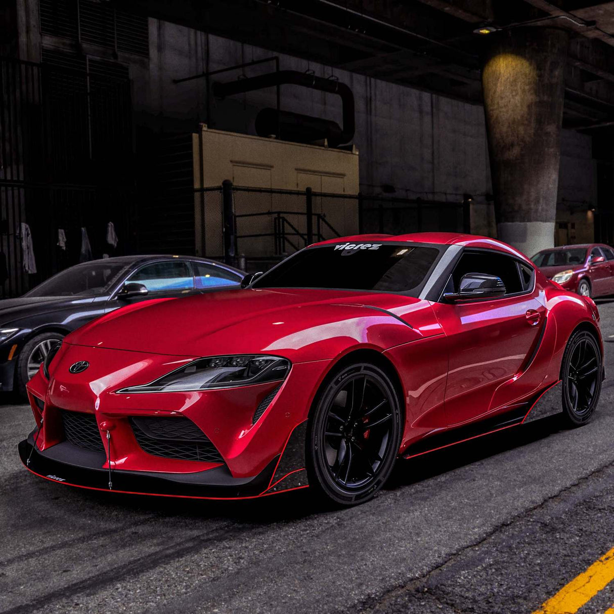 2020-2026 Toyota Supra VZ3 Style Front Splitter - Vicrez