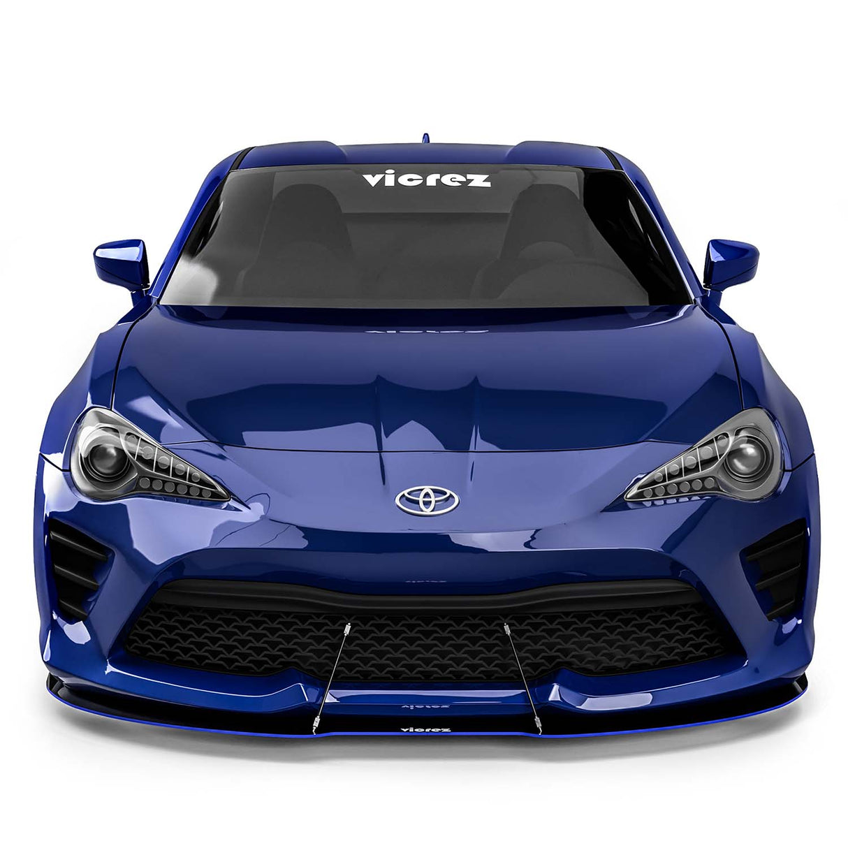 2013-2021 BRZ/FRS/86 VZ3 Style Front Splitter - Vicrez
