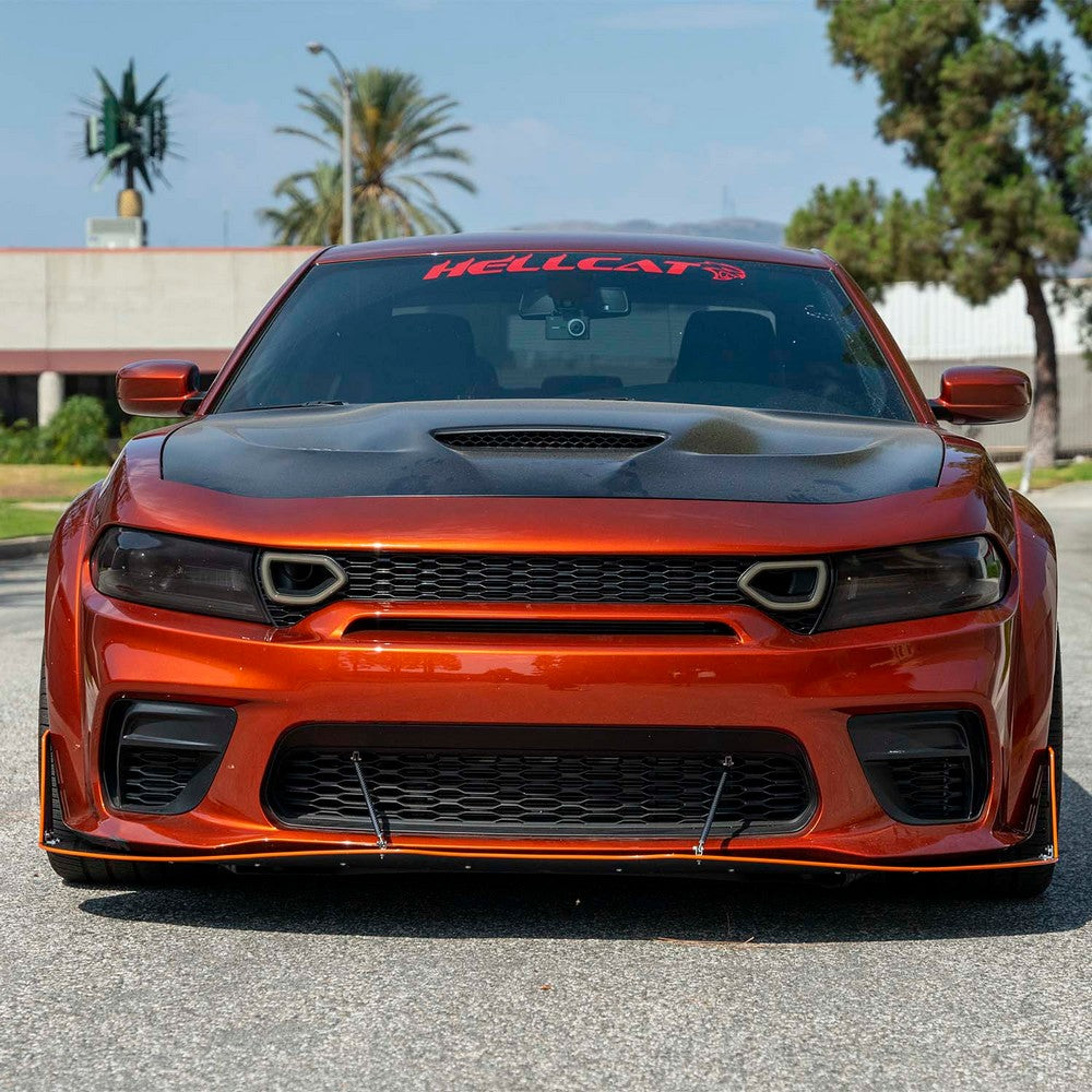 2020-2023 Dodge Charger Widebody VR3 Style Front Bumper Lip Splitter - Vicrez