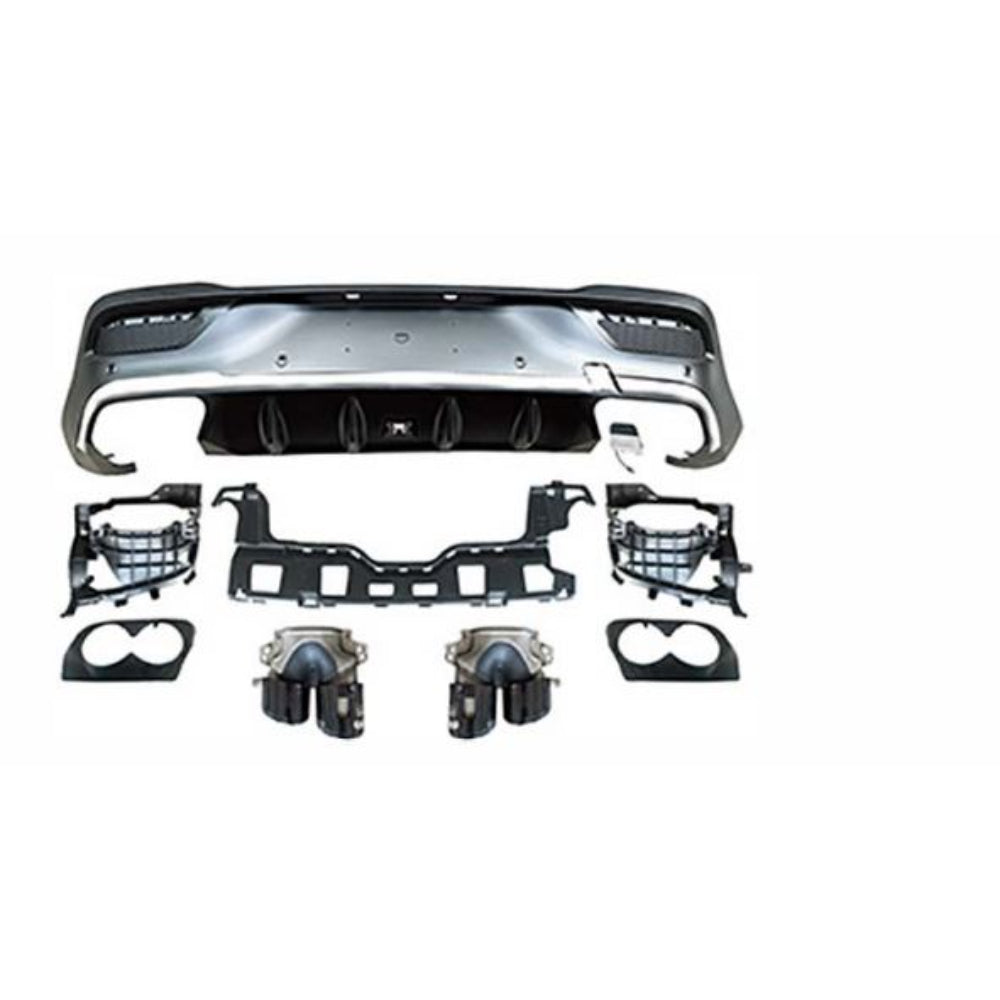 Vicrez GLE53 Coupe Rear Diffuser With Tips | Mercedes-Benz GLE Class C167 2020-2026
