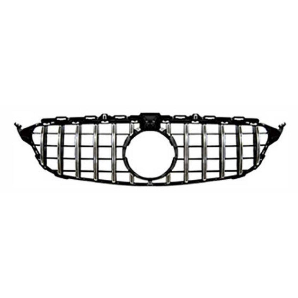 2015-2017 Mercedes C Class GT Style Grille With Camera - Vicrez