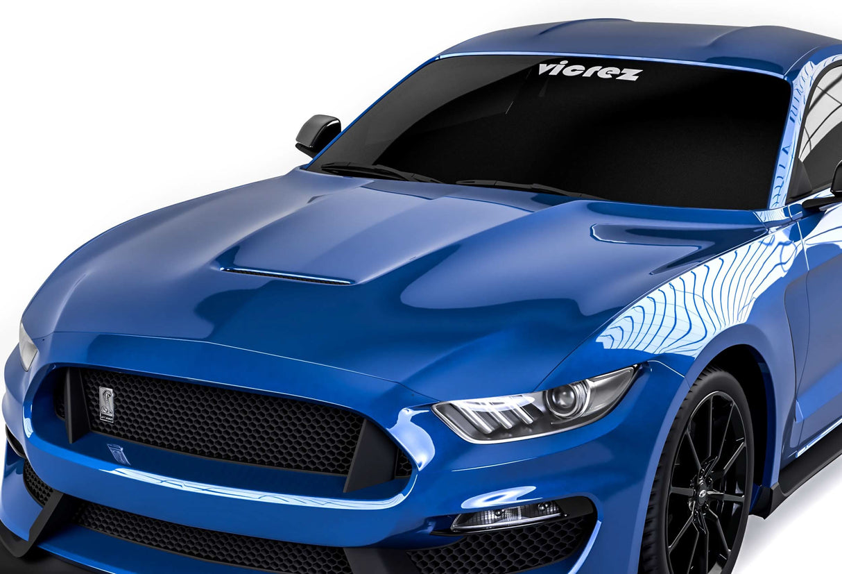 Vicrez GT350 Style Hood W/ Air Vent Scoop | Ford Mustang 2015-2017