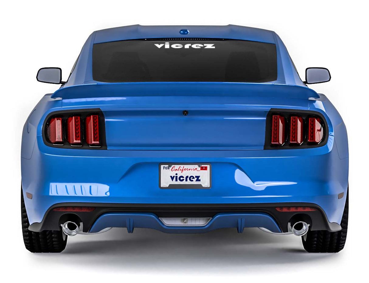 2015-2023 Ford Mustang GT350 Track Pack Style Rear Wing Spoiler - Vicrez