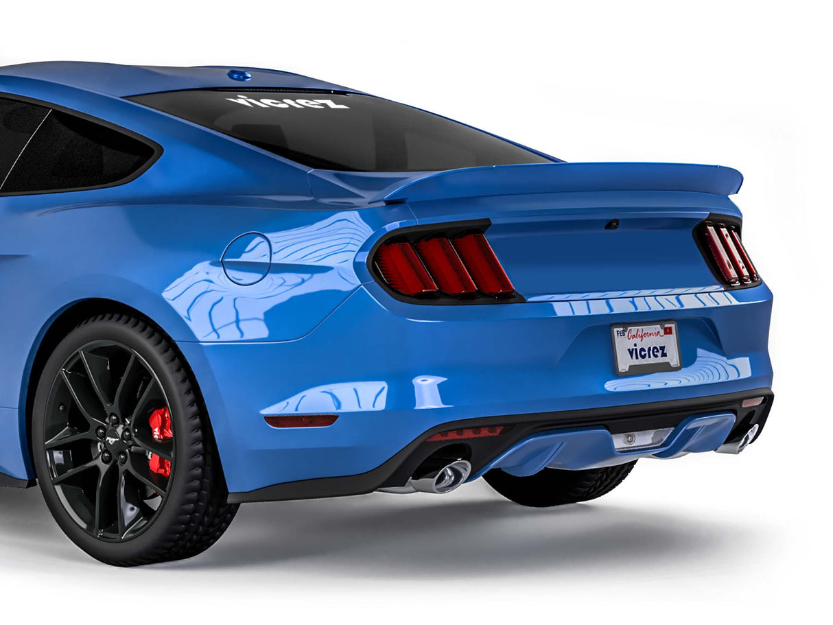 2015-2023 Ford Mustang GT350 Track Pack Style Rear Wing Spoiler - Vicrez