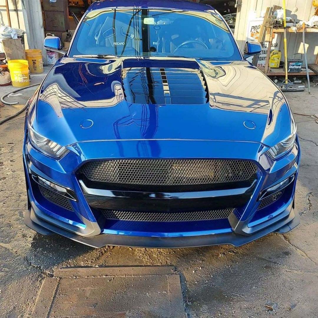 2015-2017 Ford Mustang GT500 Style Front Bumper Cover - Vicrez
