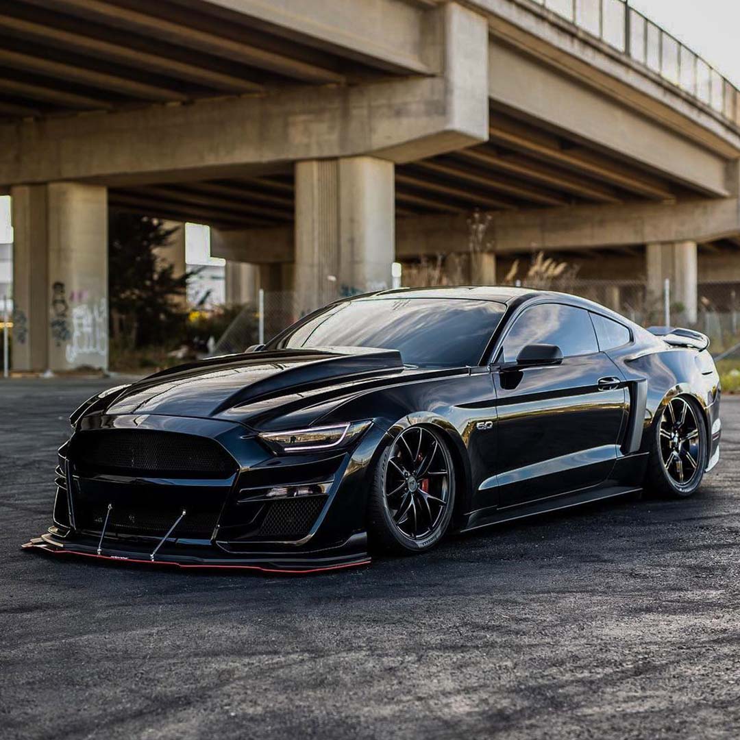 2015-2017 Ford Mustang GT500 Style Front Bumper Cover - Vicrez