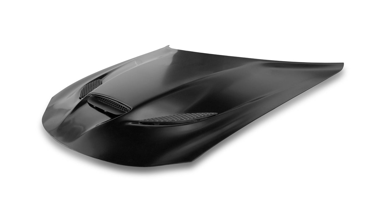 2015-2023 Dodge Charger Hellcat Style Hood w/ Air Vent Scoop - Vicrez