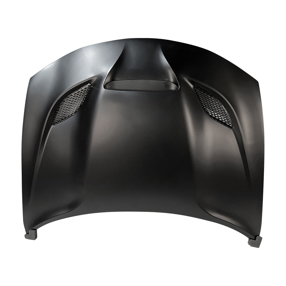 2015-2023 Dodge Charger Hellcat Style Hood w/ Air Vent Scoop - Vicrez