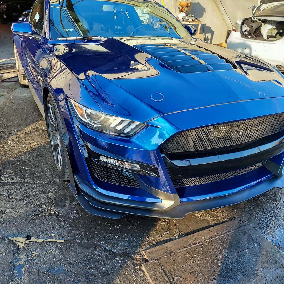 2015-2017 Ford Mustang GT500 Style Front Bumper Cover - Vicrez