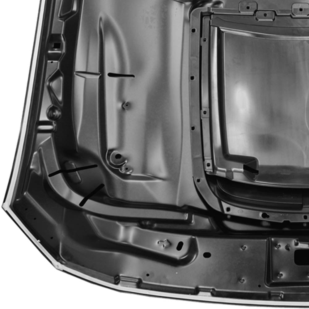 2018-2023 Ford Mustang GT500 Style Hood W/ Air Vent Scoop - Vicrez