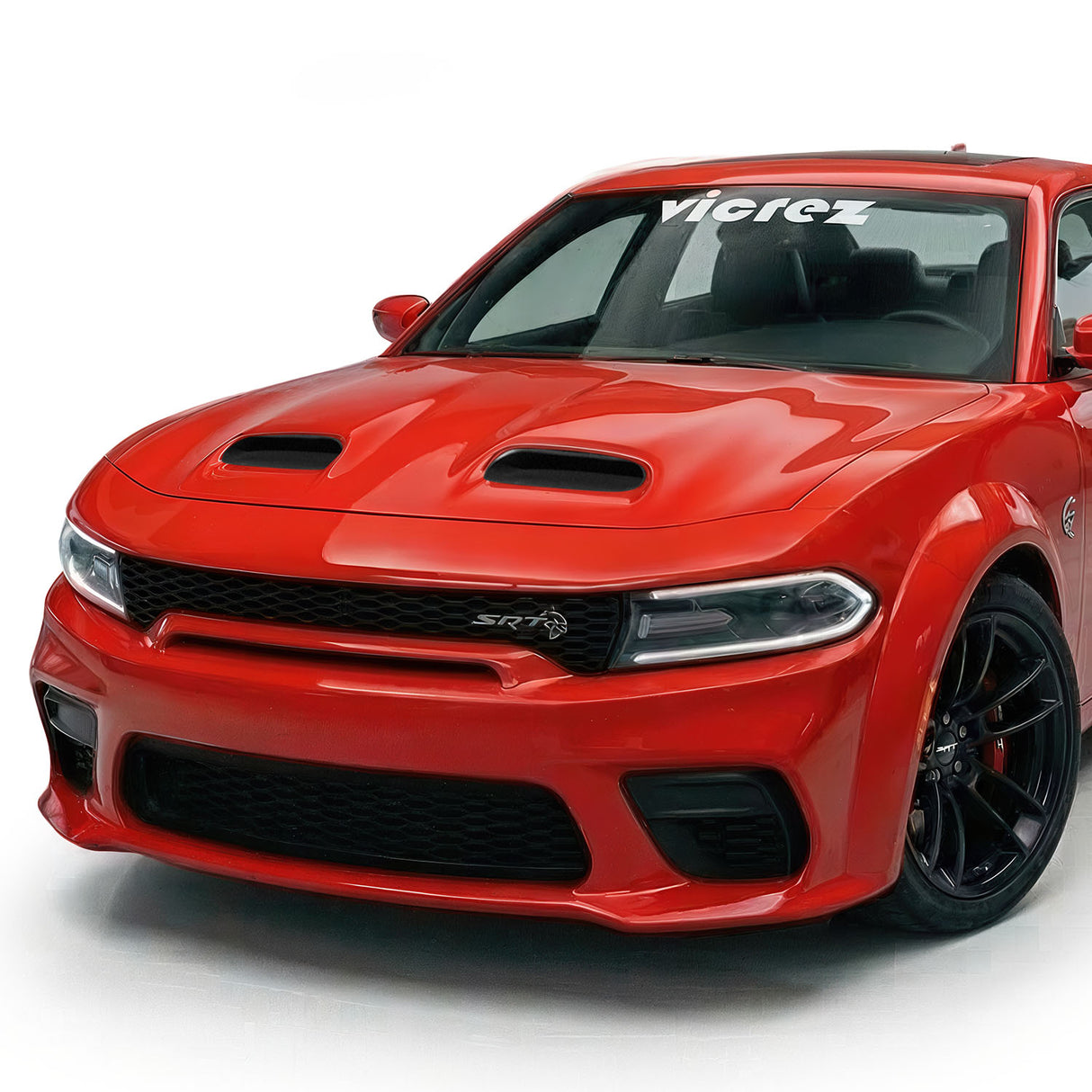 Vicrez Hood Redeye V2 Style W/ Air Vent Scoop | Dodge Charger 2015-2023