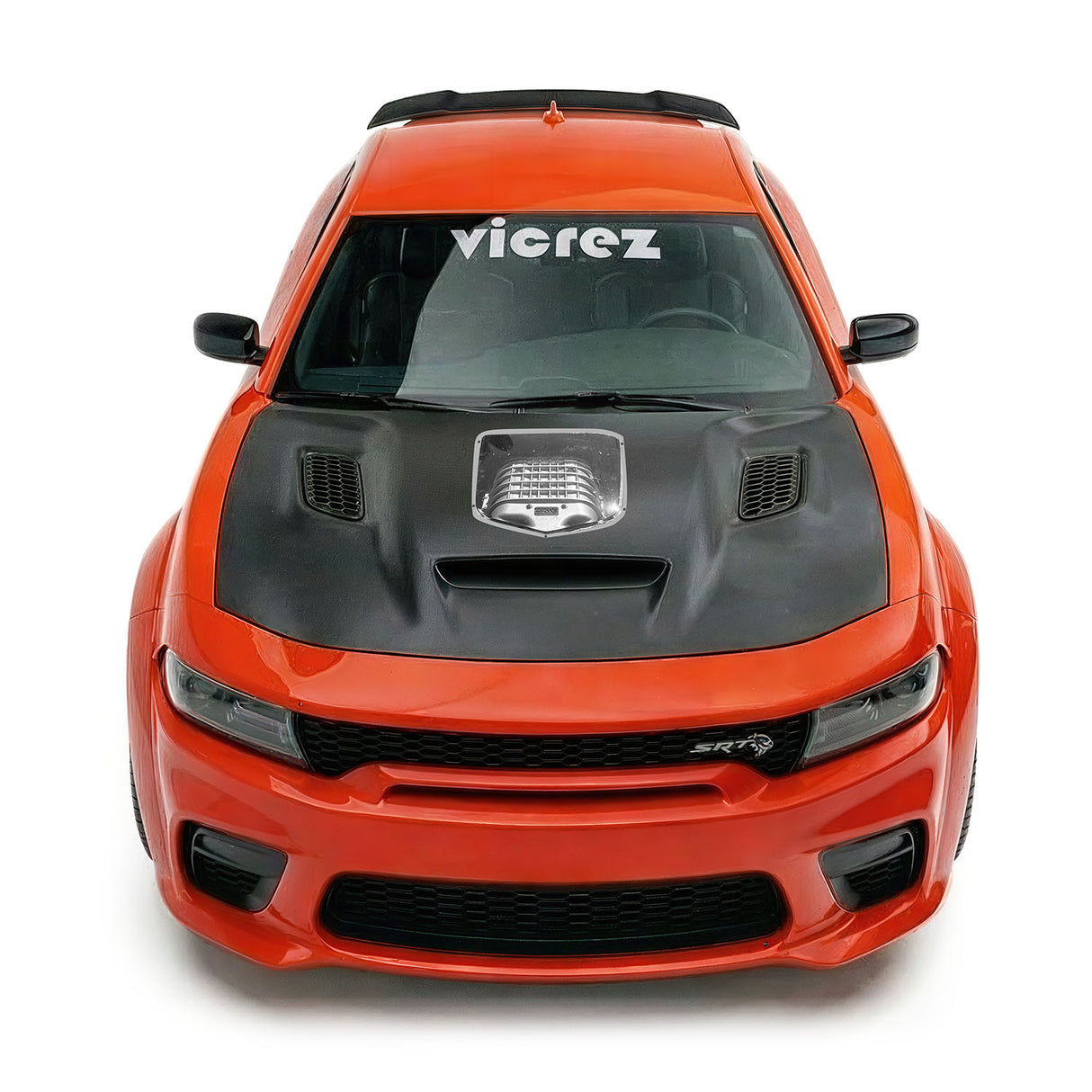 Vicrez Hood Redeye Style W/ Engine Window | Dodge Charger 2015-2023