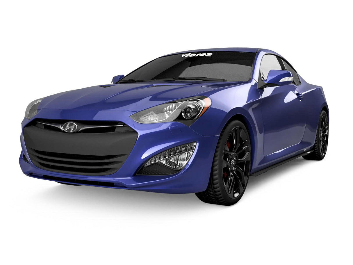 2010-2016 Hyundai Genesis Coupe LV Style Side Skirt Splitters - Vicrez