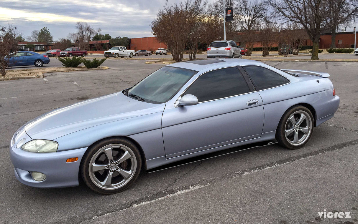 1992-2000 Lexus SC300 SC400 Side Skirt Splitters - Vicrez