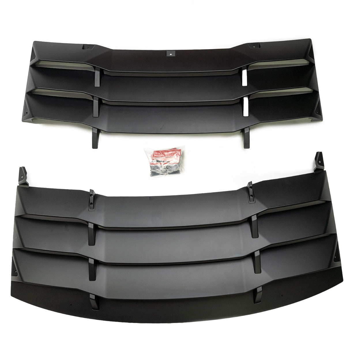 2011-2023 Dodge Charger LV Style Rear Window Louvers - Vicrez