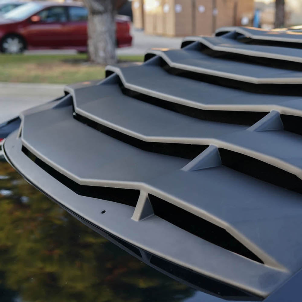 2011-2023 Dodge Charger LV Style Rear Window Louvers - Vicrez