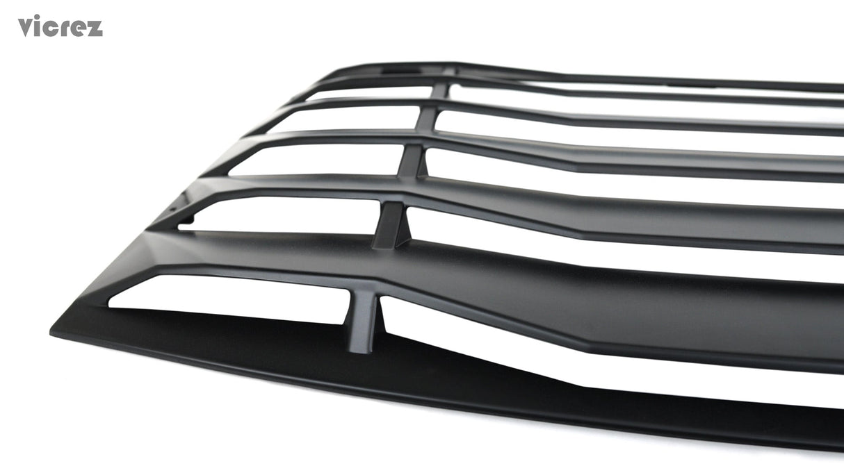 2011-2023 Dodge Charger LV Style Rear + Quarter Window Louvers - Vicrez