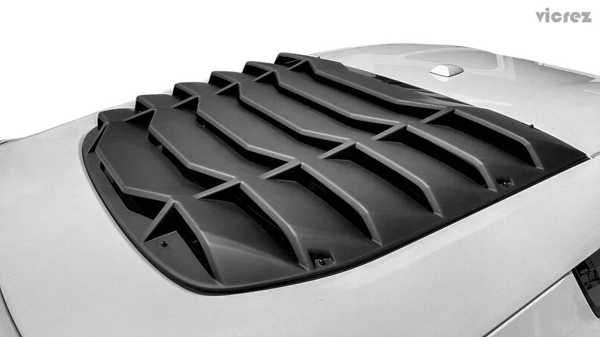 2009-2019 Nissan 370Z LV Style Rear Window Louvers - Vicrez