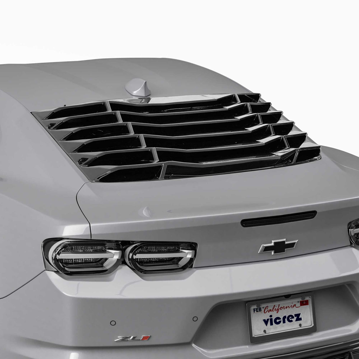 2016-2024 Chevrolet Camaro LV Style Rear Window Louvers - Vicrez