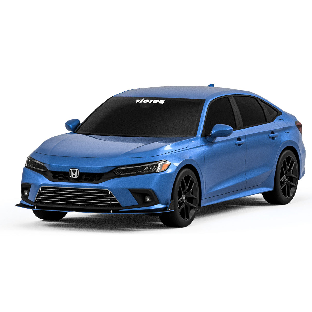 2021-2024 Honda Civic LV1 Style Front Splitter - Vicrez