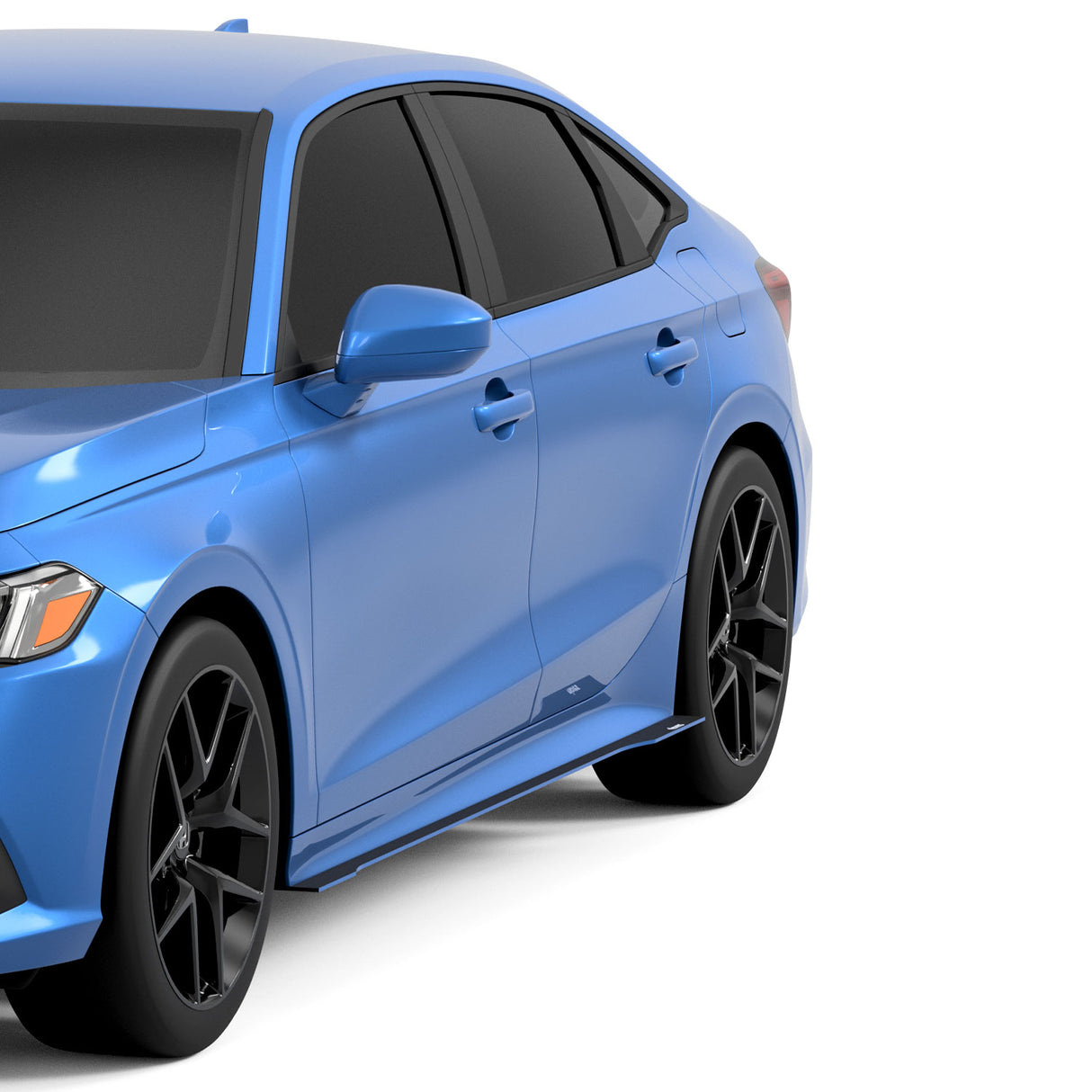 2021-2026 Honda Civic LV1 Style Side Splitters - Vicrez