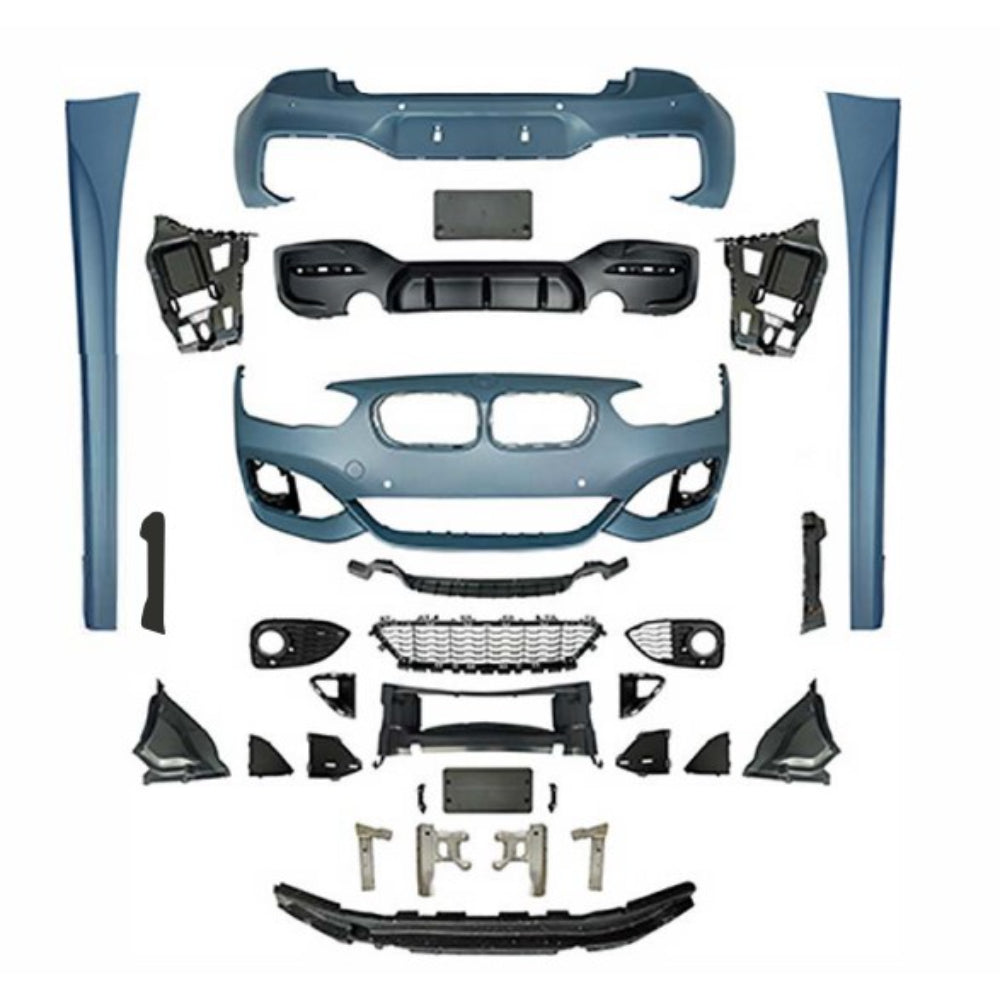 2015-2019 BMW F20 LCI M-Tech Style Body Kit - Vicrez