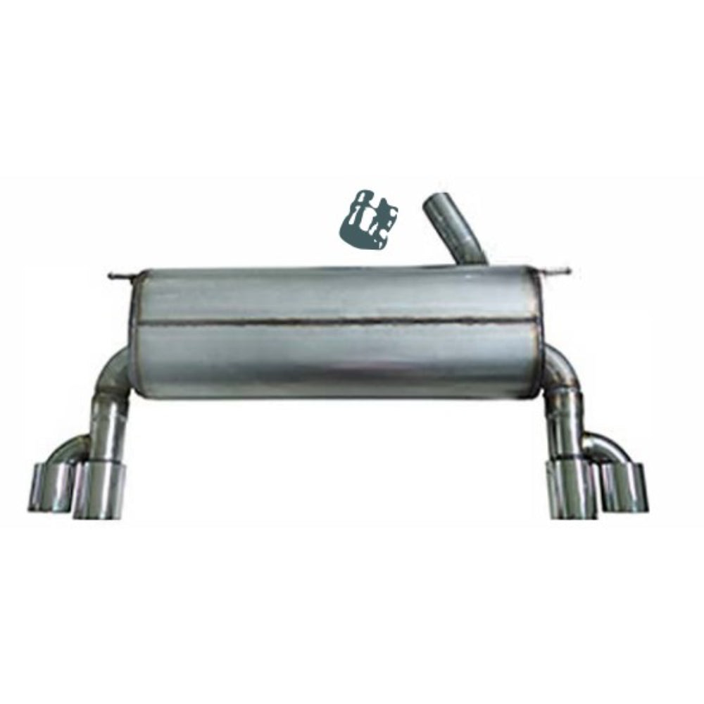 Vicrez M-Tech Dual Double Outlet Exhaust | BMW F30/F35 2012-2019
