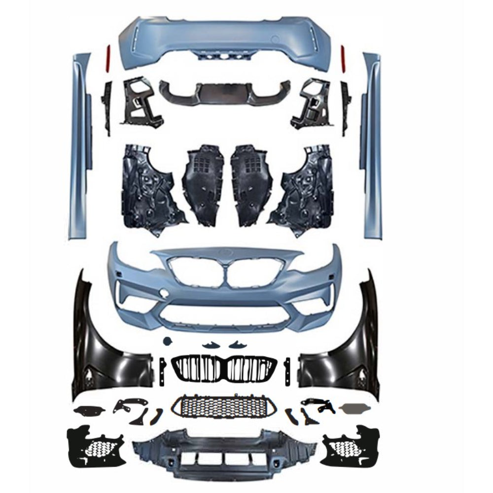 2013-2021 BMW F22/F23 M2C Widebody Look Wide Body Kit - Vicrez