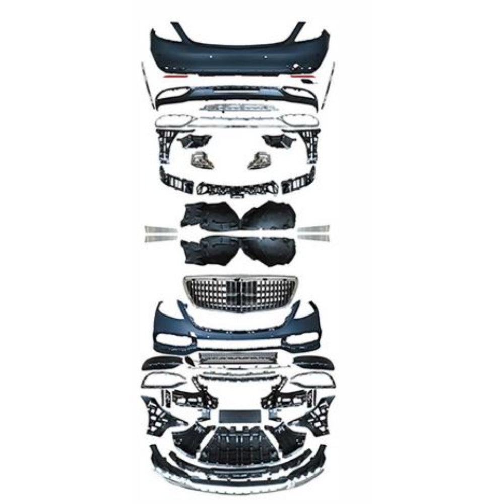 2014-2019 Mercedes S Class Maybach Style Body Kit - Vicrez