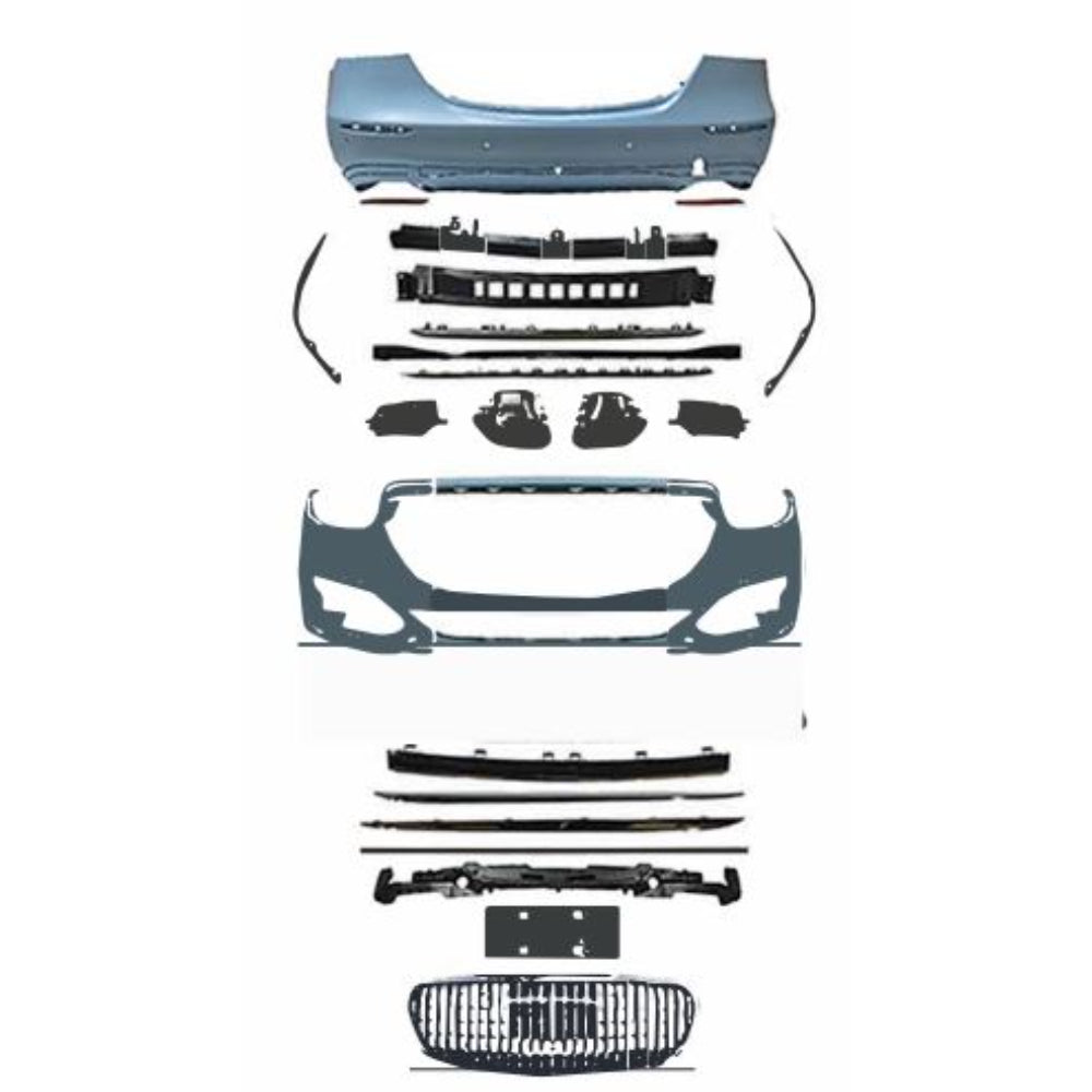 2017-2023 Mercedes E Class W213 Maybach Style Body Kit - Vicrez