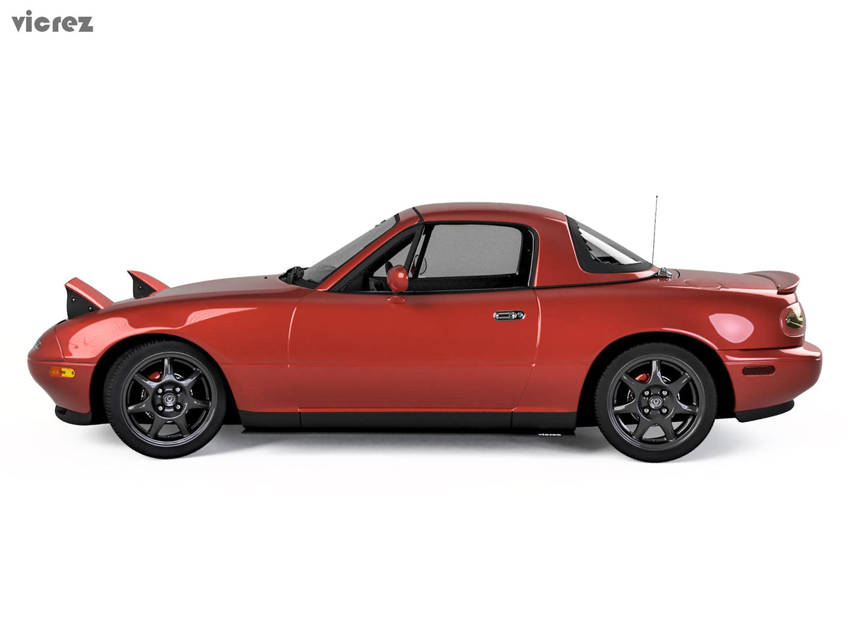 1990-1997 Mazda Miata VZ3 Style Side Skirt Splitter - Vicrez