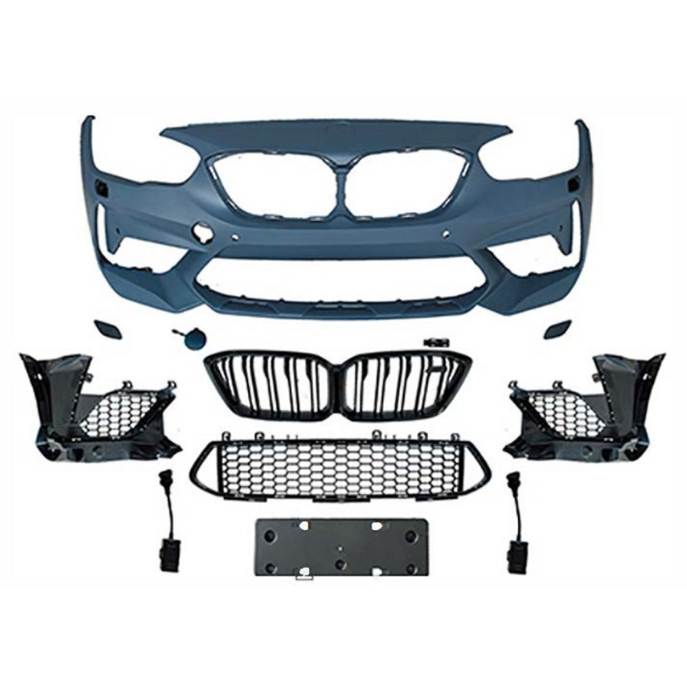 2015-2019 BMW F20 LCI MC Style Front Bumper - Vicrez