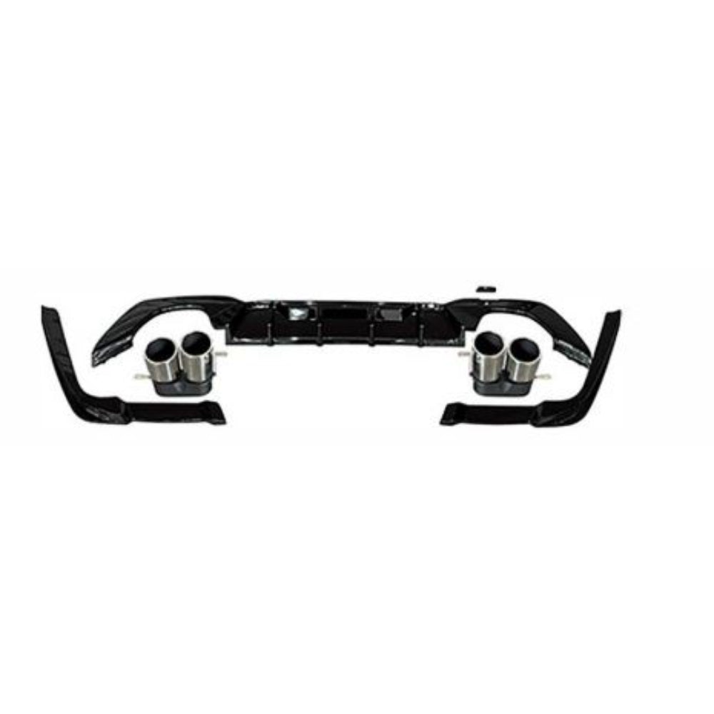 2019-2022 BMW G20/G28 MPC Style Rear Diffuser with Rock Tips - Vicrez