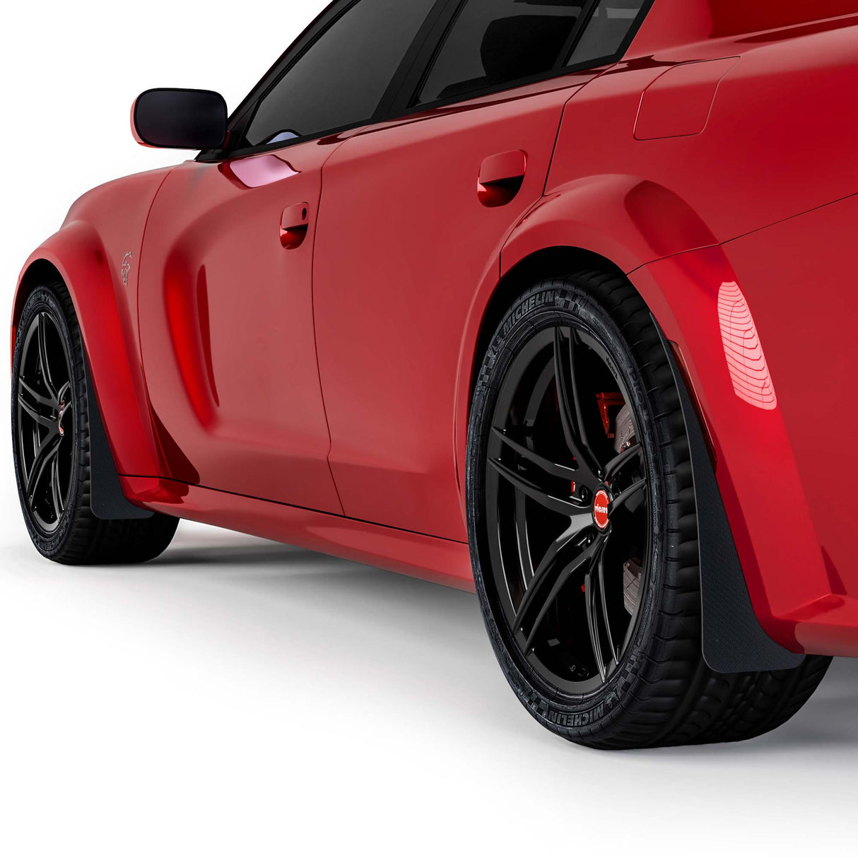 2020-2023 Dodge Charger Widebody Look Mud Flaps Front and Rear - Vicrez
