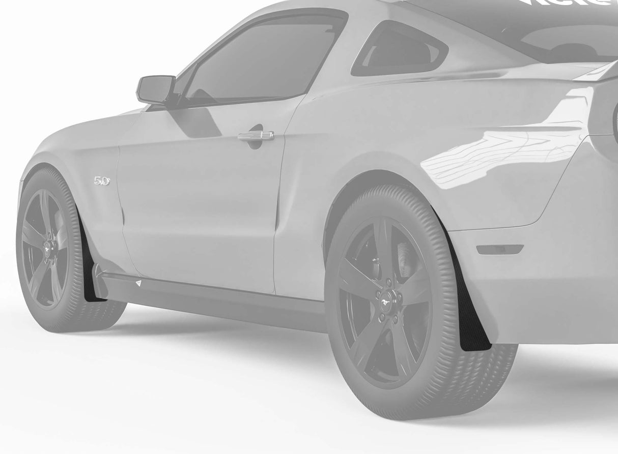 2010-2014 Ford Mustang Mud Flaps Front and Rear - Vicrez