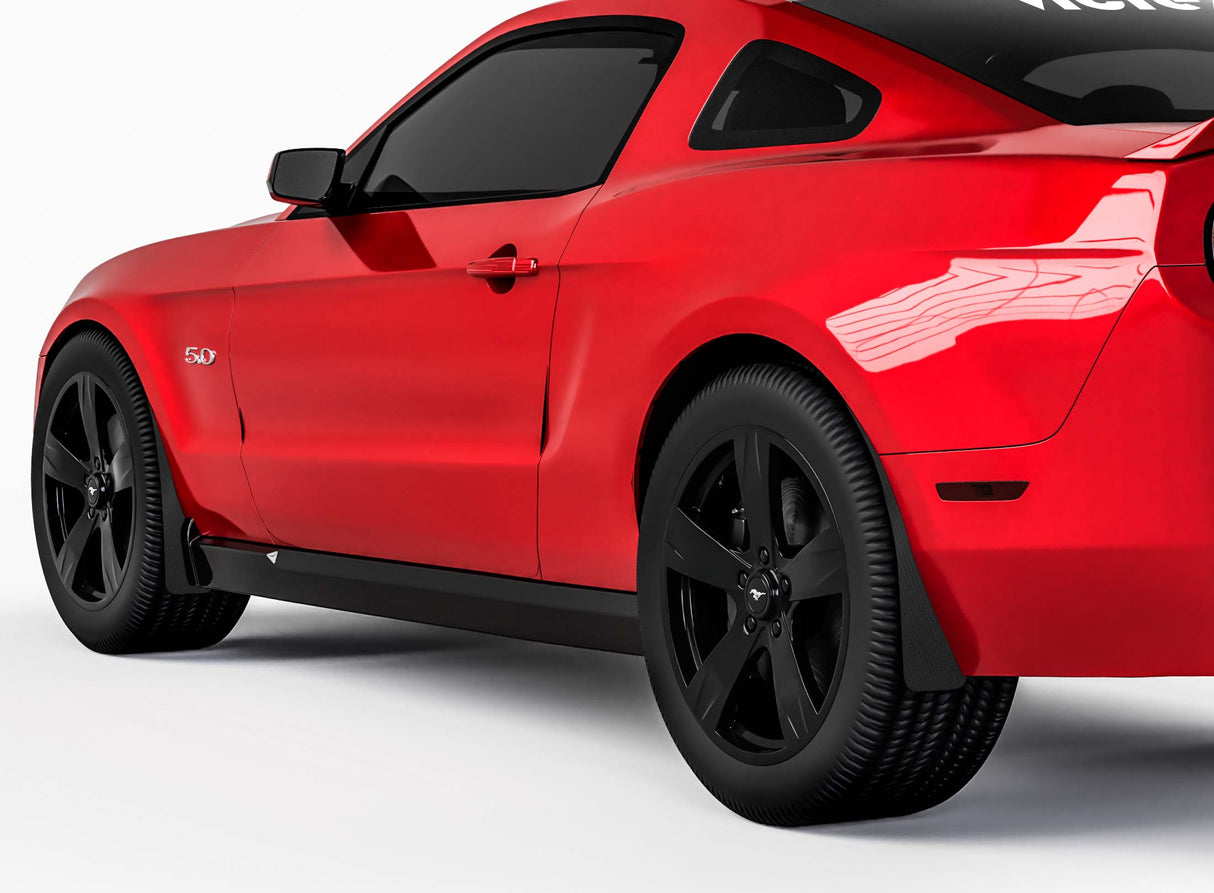 2010-2014 Ford Mustang Mud Flaps Front and Rear - Vicrez