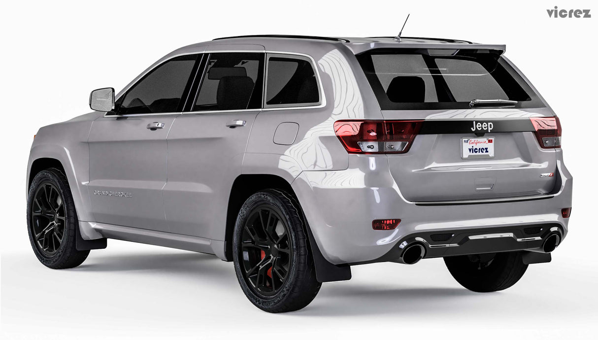 2011-2019 Jeep Grand Cherokee Mud Flaps Front and Rear - Vicrez