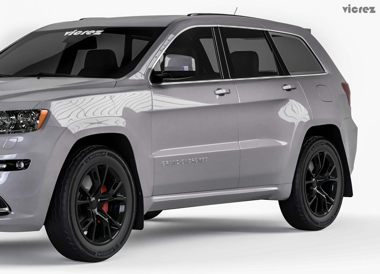 2011-2019 Jeep Grand Cherokee Mud Flaps Front and Rear - Vicrez