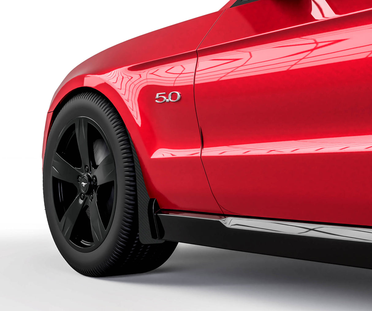 2010-2014 Ford Mustang Front Mud Flaps - Vicrez