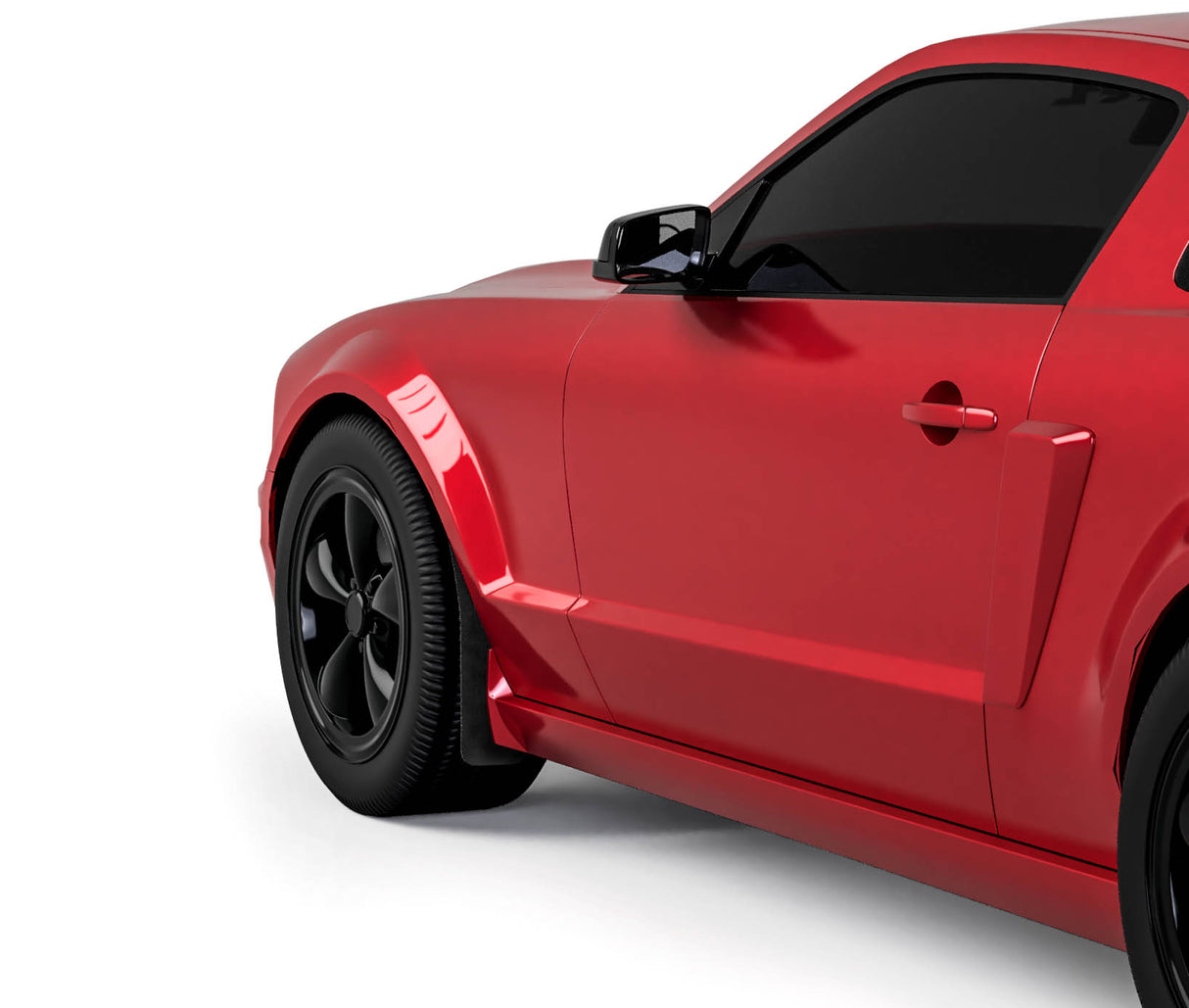 2005-2009 Ford Mustang Front Mud Flaps - Vicrez