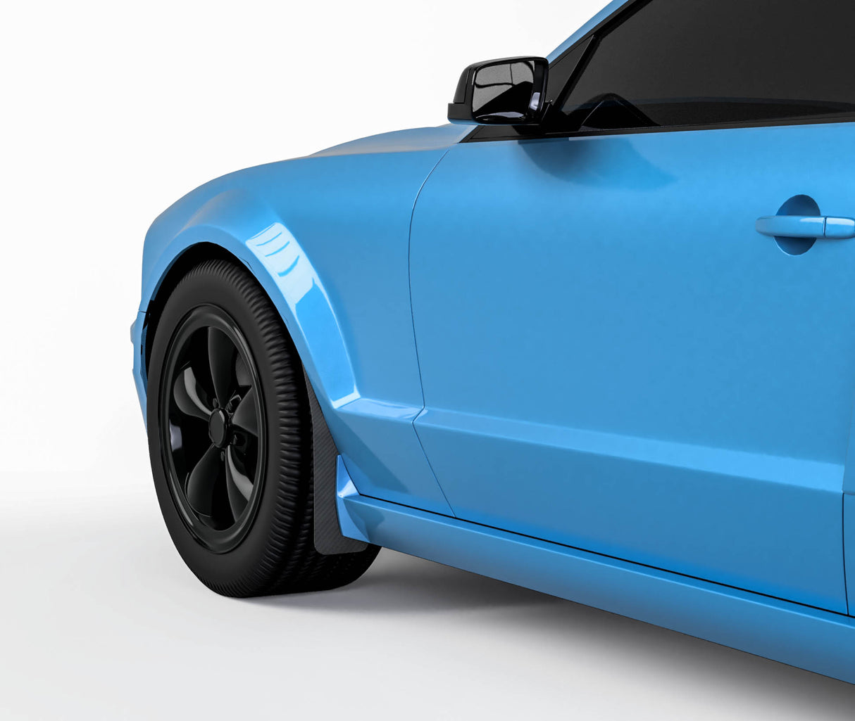 2005-2009 Ford Mustang Front Mud Flaps - Vicrez